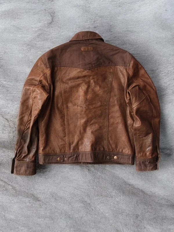 Marlboro Classics Vintage Leather Jacket