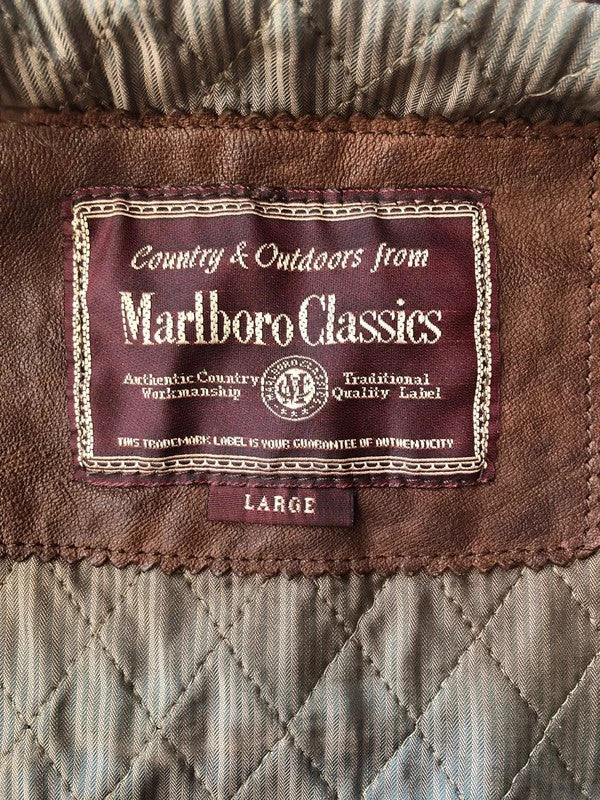 Marlboro Classics Vintage Leather Jacket